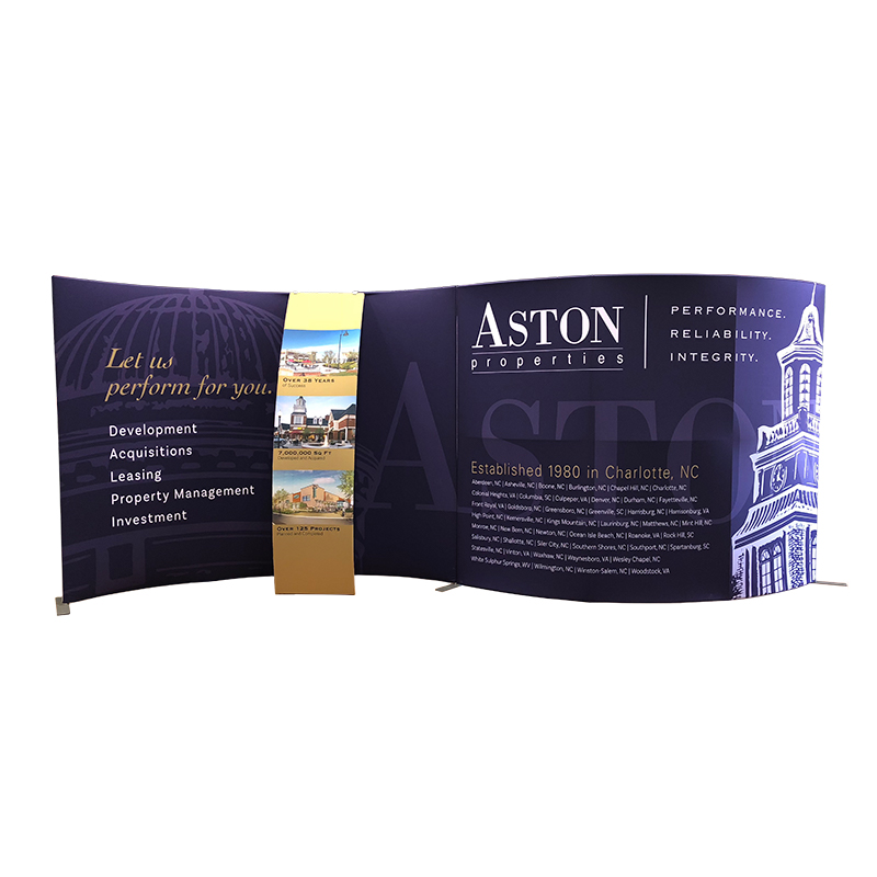Aston Properties 20 x 10 Trade Show Exhibit